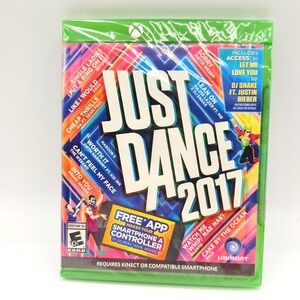 Ubisoft Just Dance 2017 Xbox One Game New Sealed Music Rhythm 1-6 Player